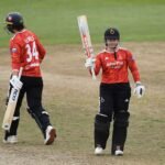 Jones holds nerve in last-ball thriller as Blaze bow out with domestic treble